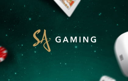 Graphic design featuring the text 'SA Gaming' against green background.